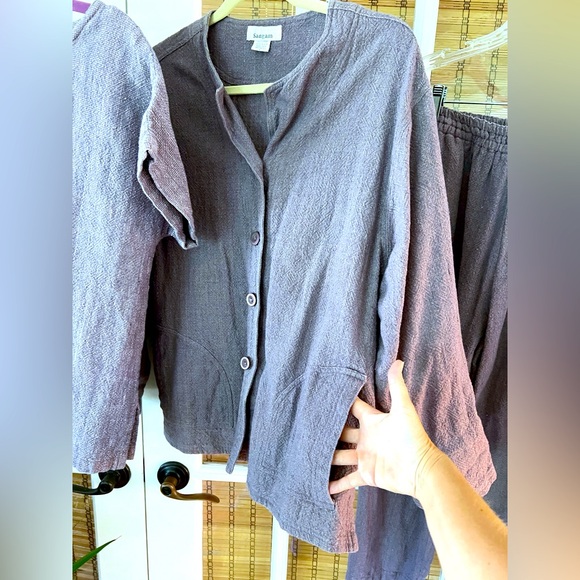 Women’s 3 pc set. Size large. 100% cotton made in India. - Picture 2 of 5